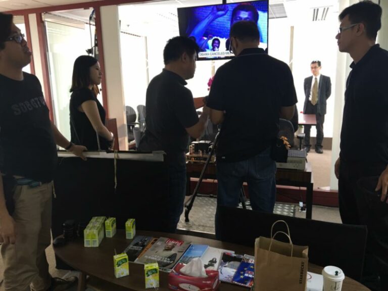 Corporate video shooting