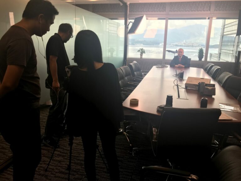 Corporate video shooting